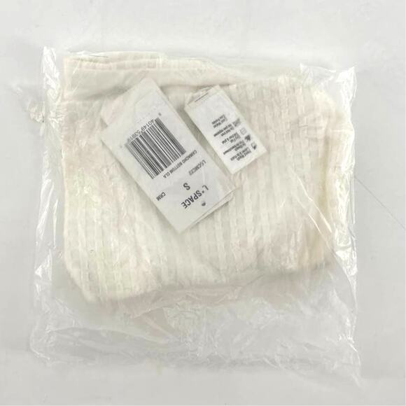 L*Space Textured Camacho Bikini Bottom Classic In Cream S - Picture 7 of 11